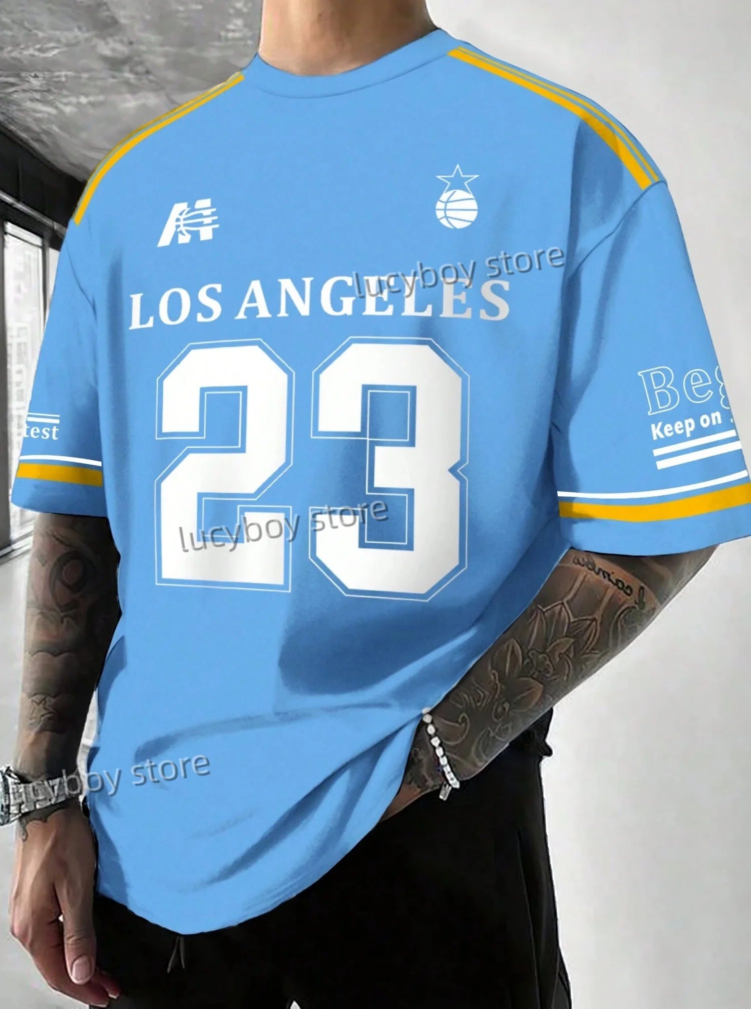 Los Angeles T-Shirt Man