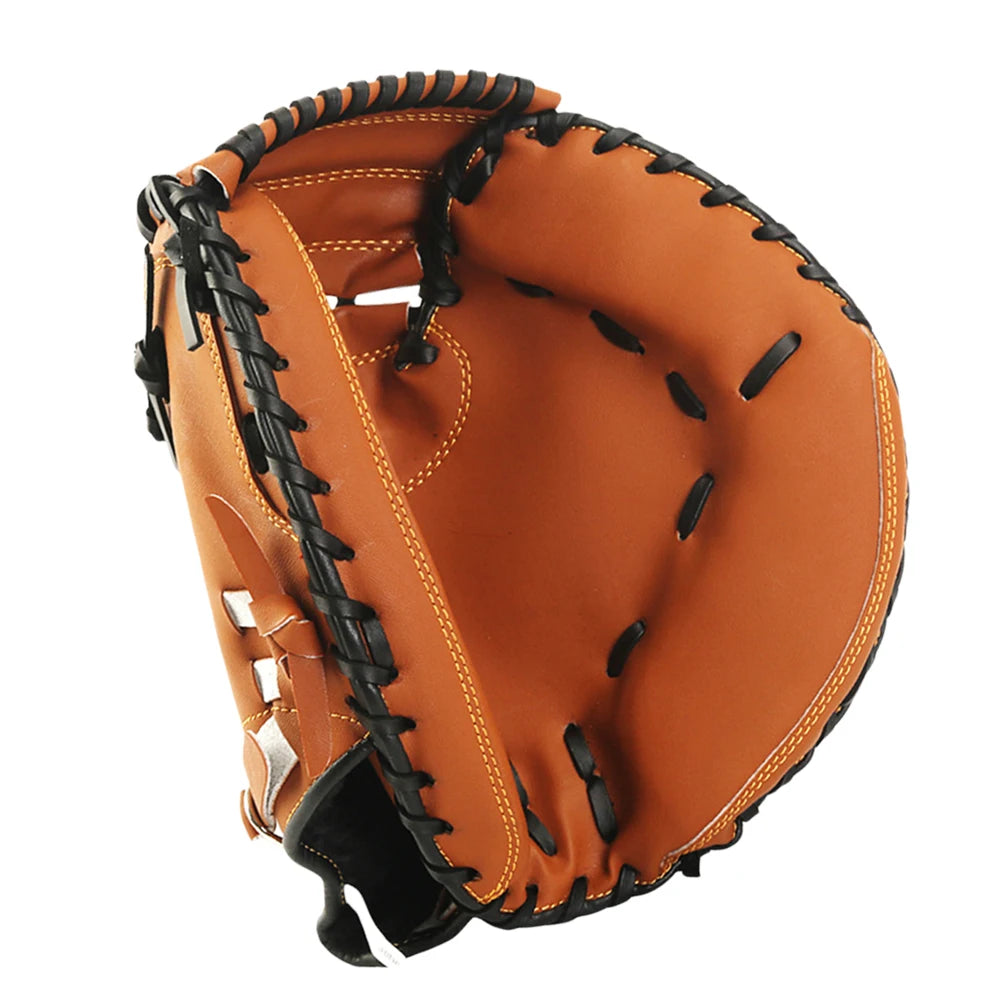 Baseball Mitt PU Leather Baseball Fielding Glove Wear-resistant Softball Glove Beginner Play Training for Youth Adults Practice