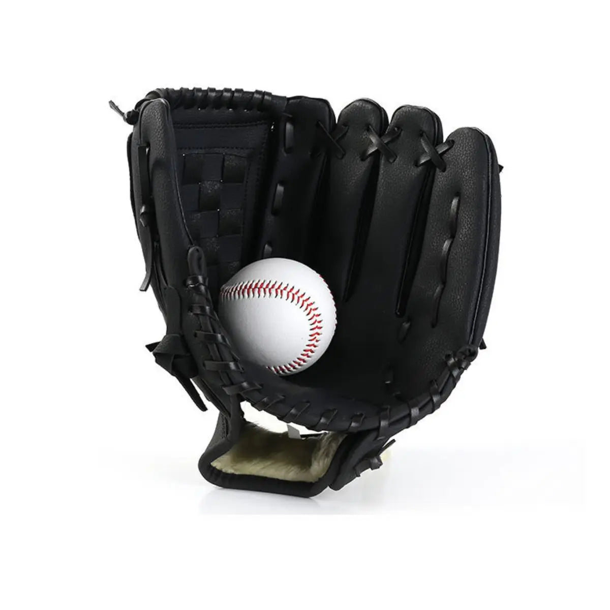 Baseball Glove for Adults & Youth 9.5-12.5 Inch Training Outfield Mitt Premium Synthetic Leather Baseball Softbal