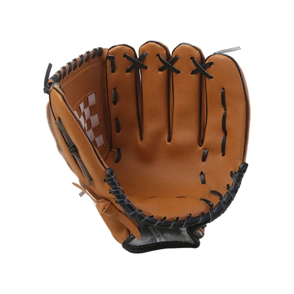 Outdoor Sports Baseball Glove Softball Practice Equipment 9.5/10.5/11.5/12.5 Inch Left Hand for Kids/Adults Men Women Training