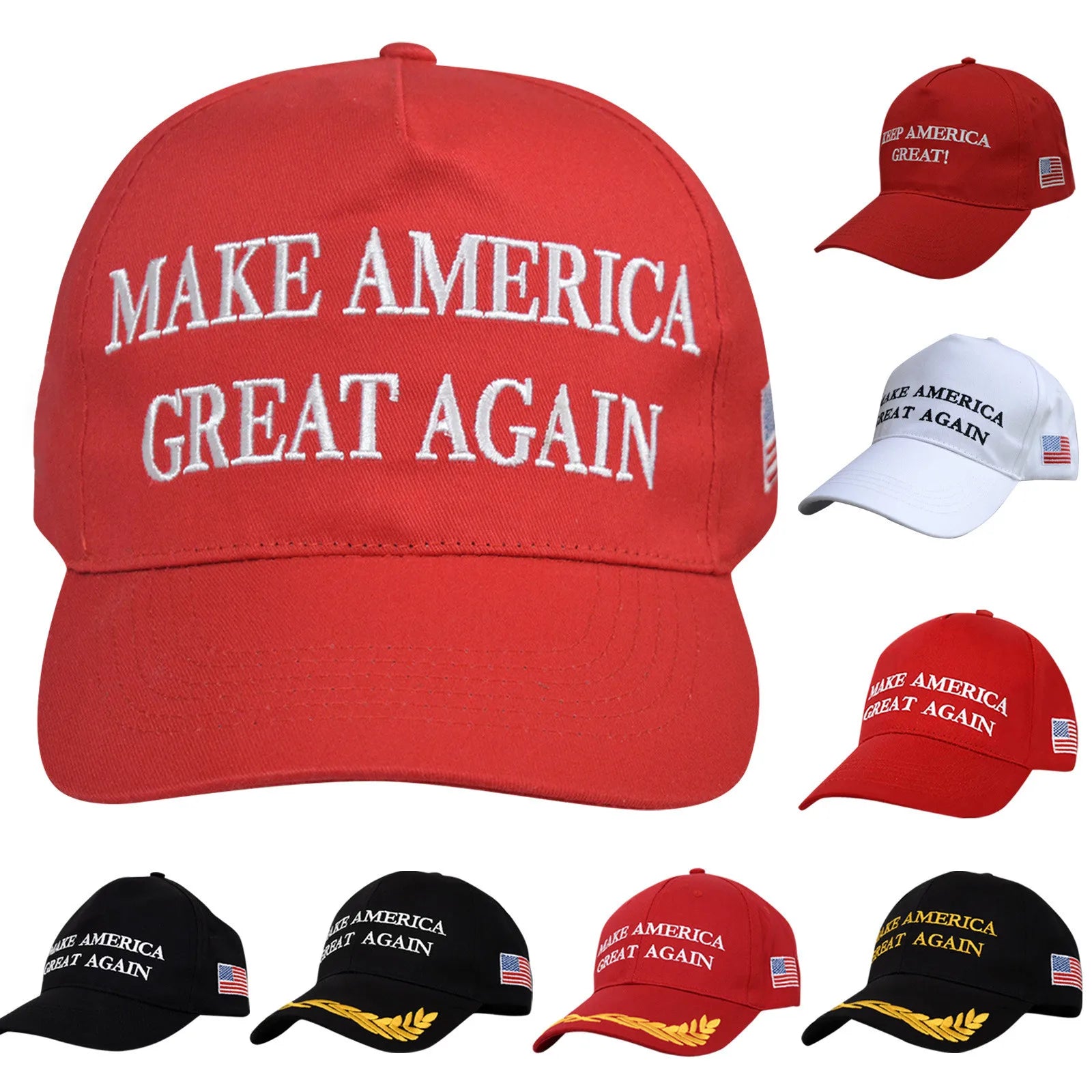 Baseball Cap Make America Great Again