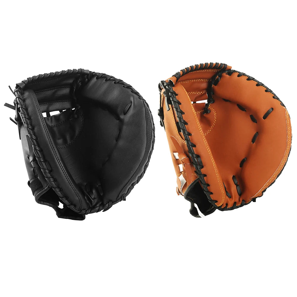 Baseball Mitt PU Leather Baseball Fielding Glove Wear-resistant Softball Glove Beginner Play Training for Youth Adults Practice