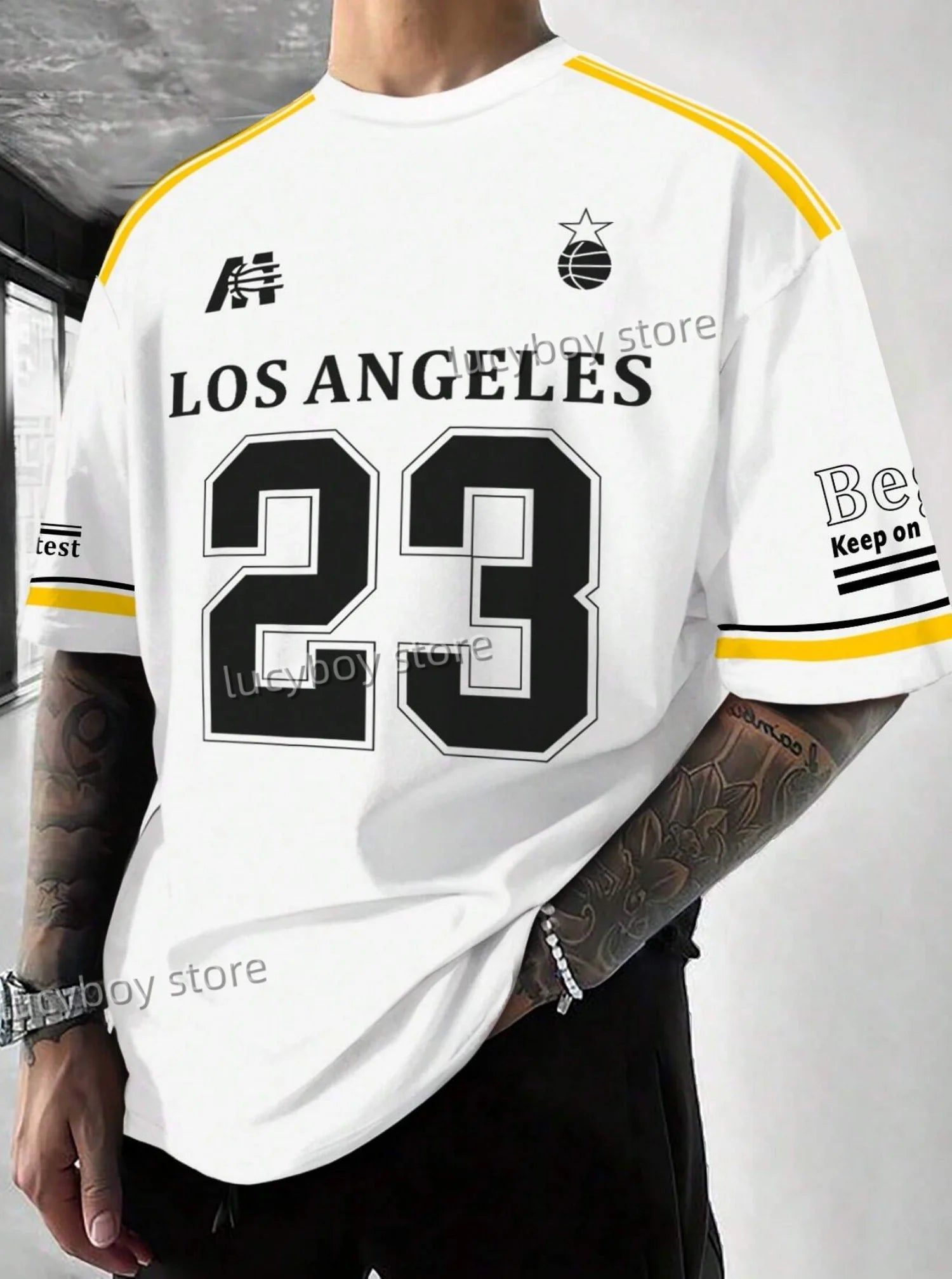 Los Angeles T-Shirt Man