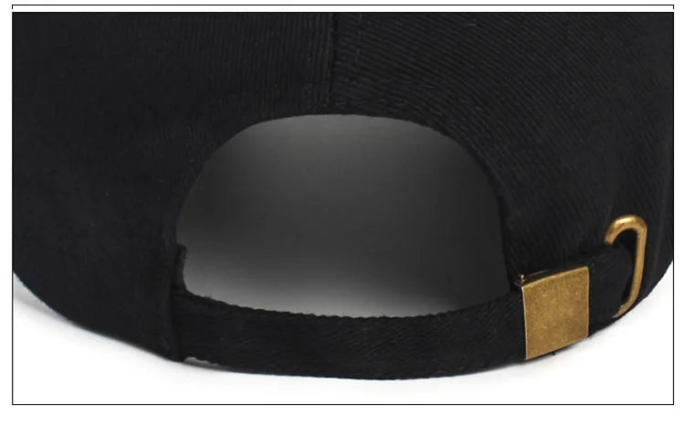 Summer Women Men Structured Baseball Cap Solid Cotton Adjustable Snapback Sunhat Outdoor Sports Hip Hop Baseball Hat Casquette