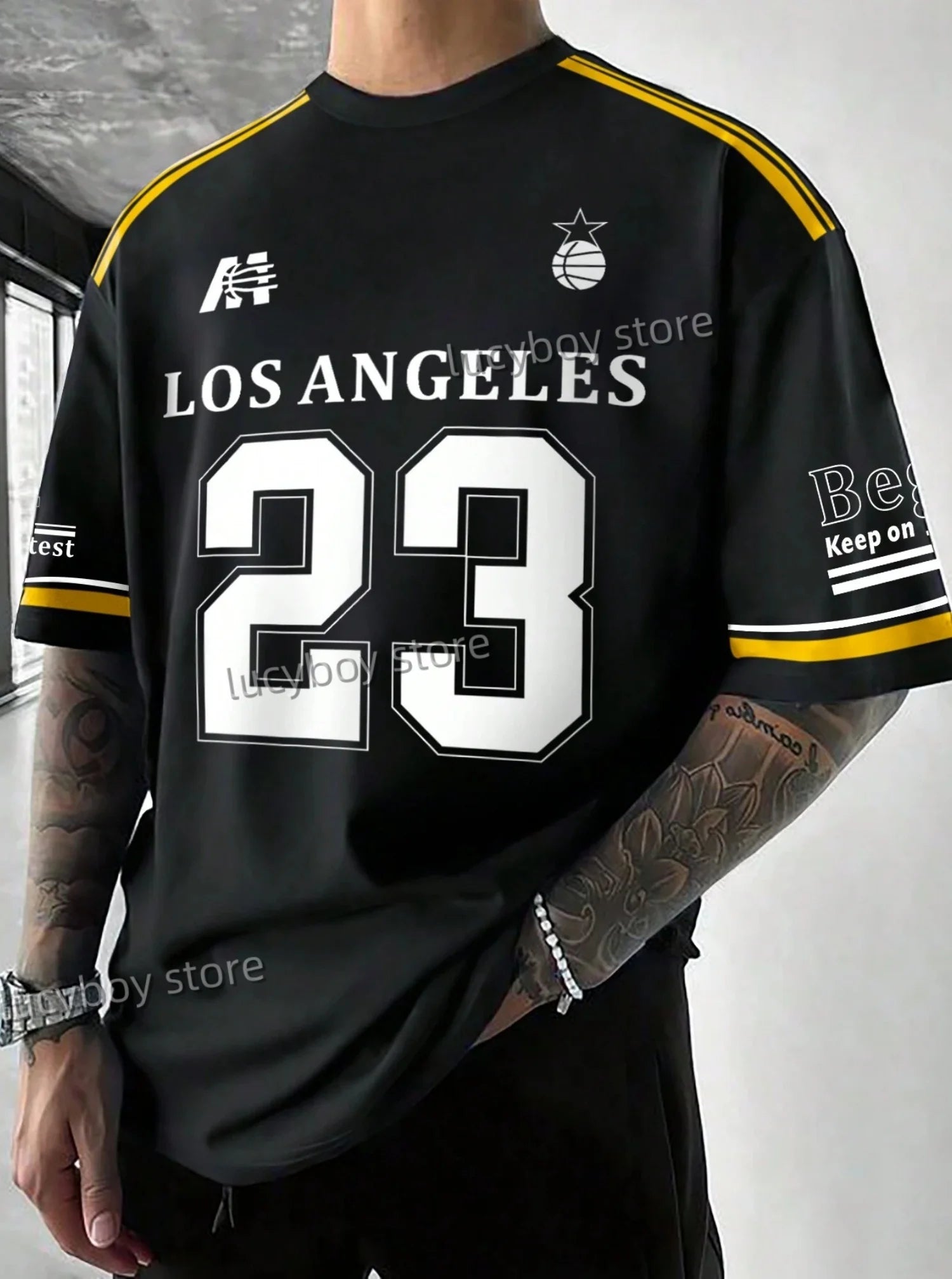 Los Angeles T-Shirt Man