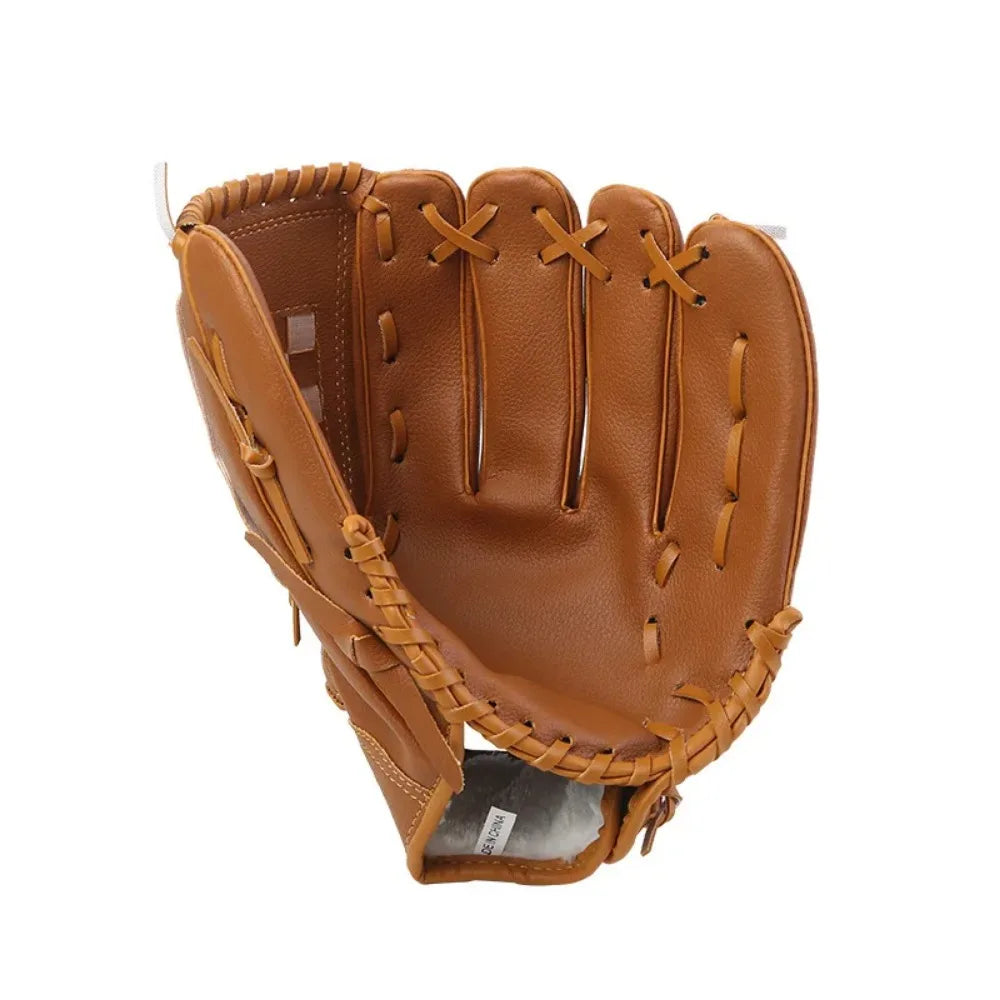 Outdoor Sports Baseball Glove Softball Practice Equipment 9.5/10.5/11.5/12.5 Inch Left Hand for Kids/Adults Men Women Training