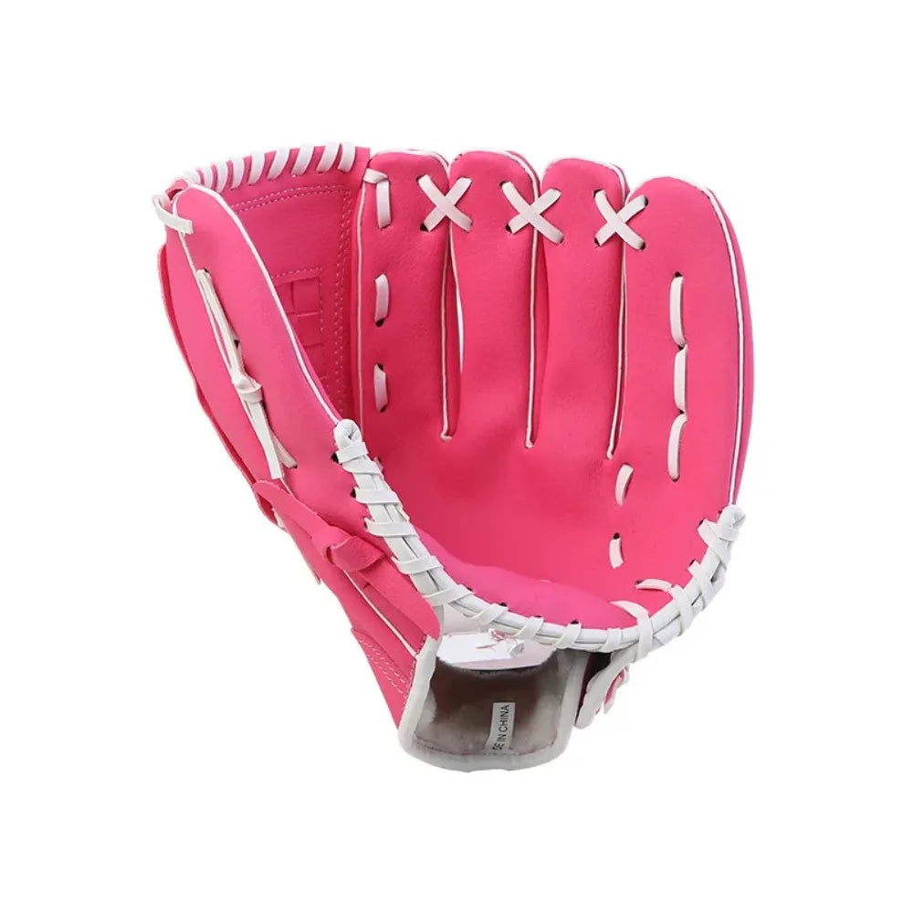 Outdoor Sports Baseball Glove Softball Practice Equipment 9.5/10.5/11.5/12.5 Inch Left Hand for Kids/Adults Men Women Training